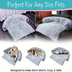 Dogi Doggo Cozy Paws Plush Dog Bed